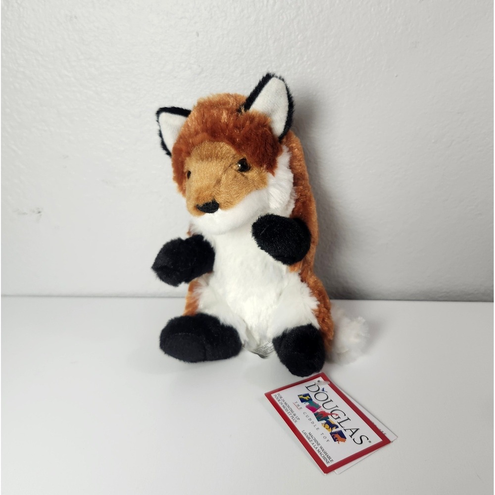 Douglas Cuddle Toys Fox Lil' Baby Plush Stuffed Animal Toy 6"